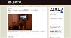 Desktop Screenshot of kolektiva.org