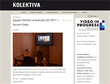 Tablet Screenshot of kolektiva.org